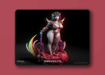 Torrida Minis – Perversa – 3D Print Model STL