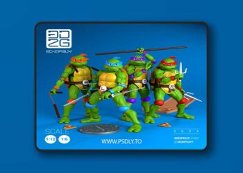 Turtle Guy – TMNT – Teenage Mutant Ninja Turtles – 3D Print Model