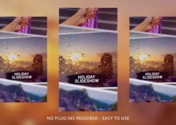 Videohive - Vertical Holiday Slideshow - 60138989