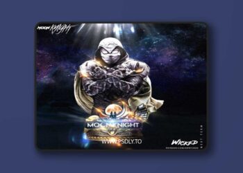 WICKED – Moon Knight Bust – 3D Print Model