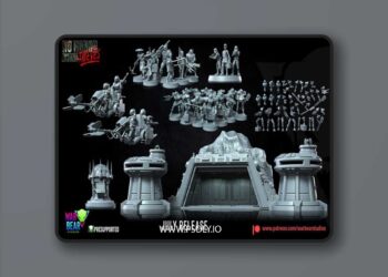 War Bear Studios July 2025 – 3D Print Model