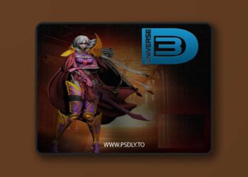 Warhammer Girl – 3D Print Model STL