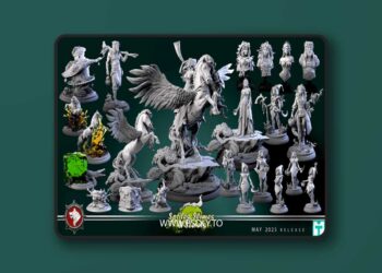 White Werewolf Tavern – May 2025 – Sprites Slimes and Secrets – 3D Print Model