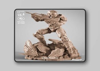 Wicked – Masterchief Sculpture – 3D Print Model STL