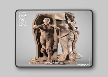 Wicked – The Mummy Sculpture – 3D Print Model STL