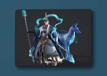 Yang Jian Low-poly 3D Model