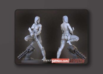 Artifex3D – Cara Dune NSFW – 3D Print Model