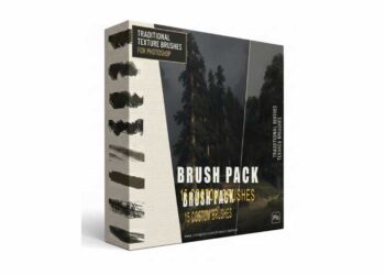 Artstation Traditional Texture Brushes for Photoshop by Vladimir Motsar