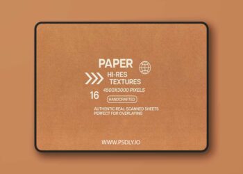 Authentic Kraft Paper Textures