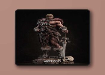 CA 3D Studios – Heman – 3D Print Model STL
