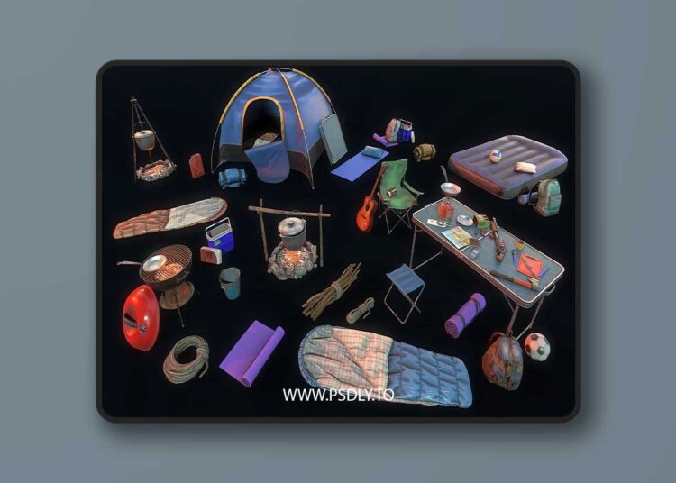 Camping Equipment (4.27 and 5.0 – 5.4) for Unreal Engine 1 Camping Equipment (4.27 and 5.0 – 5.4)