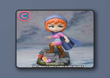 Chibi Land Figures – Sheila – 3D Print Model STL