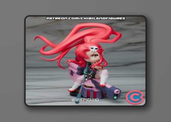 Chibi Land Figures – Yoko – 3D Print Model STL
