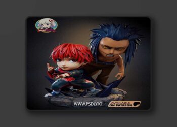 Chibi Station – Sasori – 3D Print Model STL
