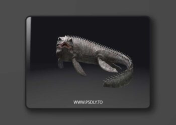 Dinosaur Mosasaurus - Sea Monster Series 4 (4.26 – 4.27 and 5.0 – 5.7)