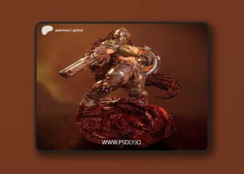 Gatsu Studios – Doom Girl The Dark Ages – 3D Print Model STL