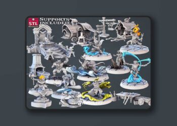 Genasi Set – 3D Print Model