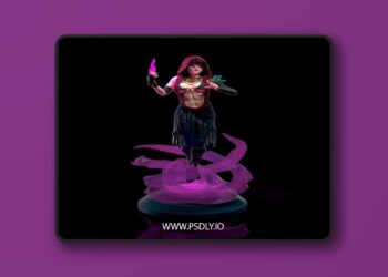 H3LL creator – Morrigan – 3D Print Model STL
