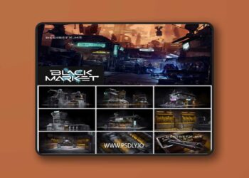 KitBash3D – Black Market