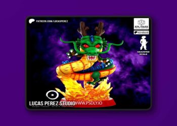 Lucas Perez Studio – Shenron – 3D Print Model