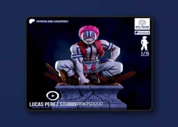 Lucas Perez – Akaza – 3D Print Model STL