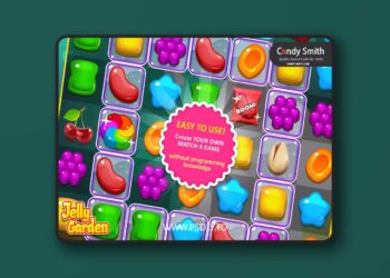 Match 3 Jelly Garden Kit v2.5