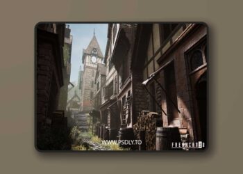 Medieval Street Pack (Medieval Town, Medieval , Medieval Clock Tower) [4.27 - 5.0 - 5.7]