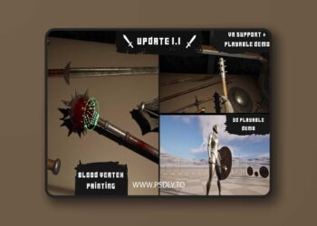 Medieval Weapons Bundle (Weapons, Weapon, Medieval Weapons, Fantasy Weapons) v1.1 (5.0-5.4)