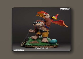 Merge Project Figures – Banjoo and Kazooie – 3D Print Model STL