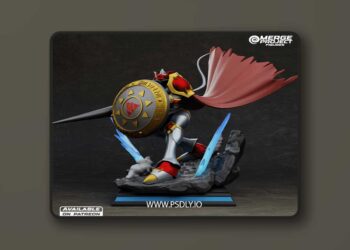 Merge Project Figures – Digimon – Gallantmon – 3D Print Model