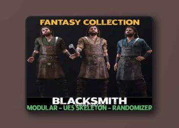 Modular Blacksmith - Male Humans - Fantasy Collection (5.0+)