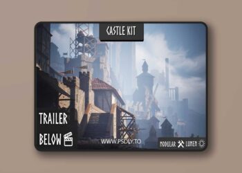 Modular Castle (Castle, Castles, Modular, Fantasy, Modular Medieval Castle) [5.0 – 5.7]