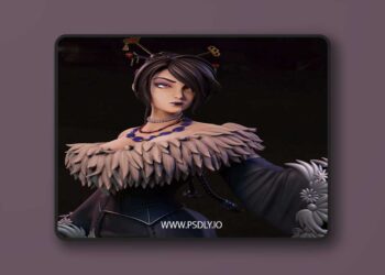 Momoji – Lulu Final Fantasy – 3D Print Model