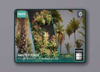 Nanite Foliage Vol3 Desert (5.1 – 5.7)