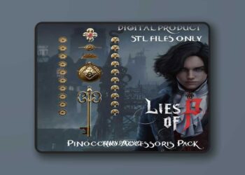 Pinocchio Accessories Cosplay Pack Lies of P 3D print Model