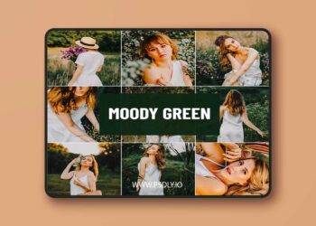 Psd Stack Moody Green Lightroom Preset