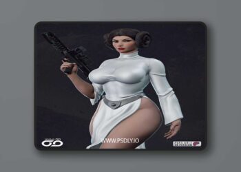 Shadaloo Studios – Princess Leia – 3D Print Model STL