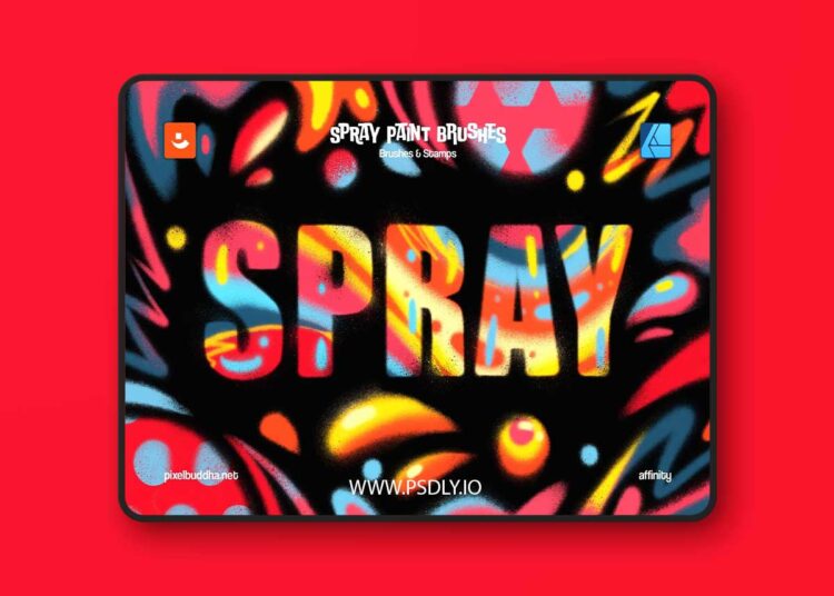 Spray Paint Affinity Brushes E3M4KPE 1 Spray Paint Affinity Brushes