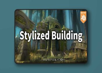 Stylized Building Library Vol.1 Kitbash Assets