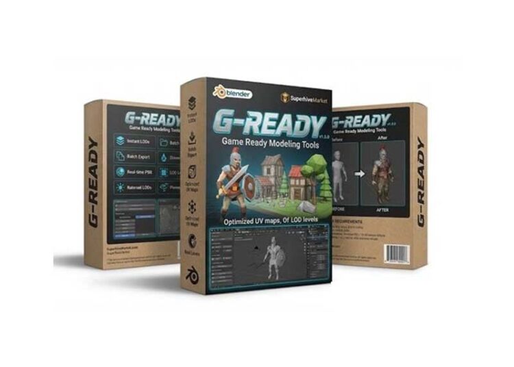 SuperhiveMarket - G-Ready v1.5.0 - Game Ready Modeling Tools 1 SuperhiveMarket G Ready v1.5.0 Game Ready Modeling Tools