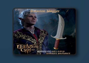 Sussur Dagger Baldurs Gate 3 3D print Model