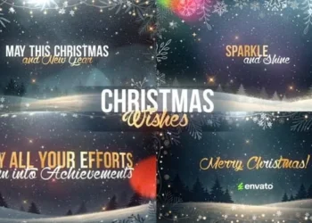 Videohive Christmas Titles Wishes and Greetings 60629357