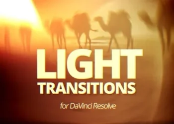 Videohive Light Transitions for DaVinci Resolve 60663864