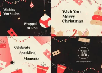 Videohive Minimal Christmas Wishes 60889289