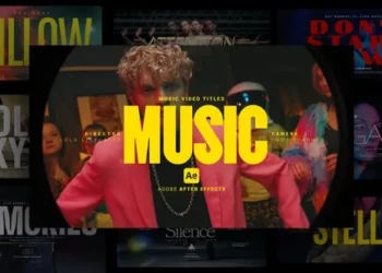 Videohive Music Video Title Templates For After Effects 60630641