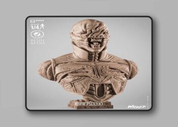 Wicked – Chatterer Portrait Bust – 3D Print Model STL