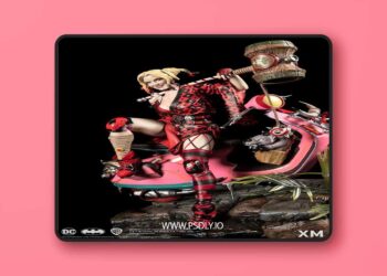 XM Studios – Harley Quinn – 3D Print Model STL