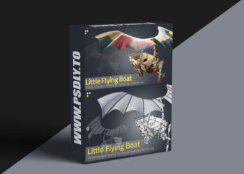 Artstation - Little Flying Boat - Tutorial full process
