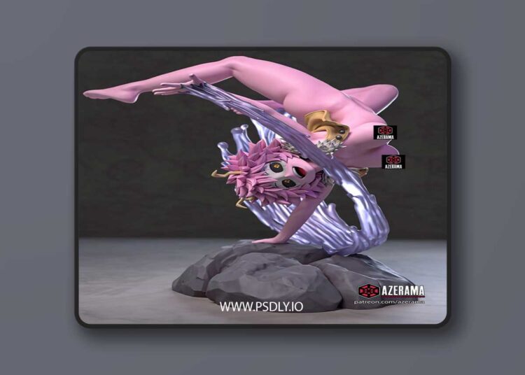 Azerama – My Hero Academia – Mina Ashido NSFW – 3D Print Model 1 Azerama – My Hero Academia – Mina Ashido NSFW – 3D Print Model