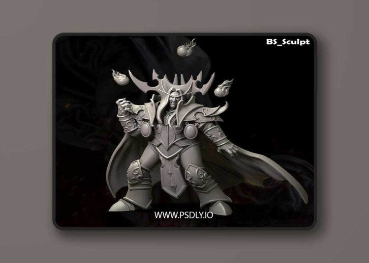 BS-Sculpt Bulat – The Blood Elf Mage – 3D Print Model STL 1 BS Sculpt Bulat – The Blood Elf Mage – 3D Print Model STL